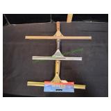 (3) Squeegees