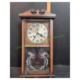 Vtg Lava 31 Day Wall Clock