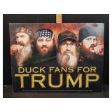 24x18 Duck Fans for Trump Corrugated Yard Sign