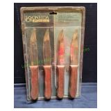 Oneida Kitchen Jumbo Steak Knives, 4pk