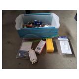 tote of Light Switches, Plugs & More