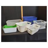 (6) Organizer Storage Baskets