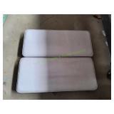 (2) Outdoor Cushions