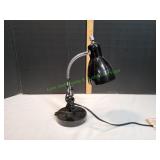 Black Metal Gooseneck Desk Lamp