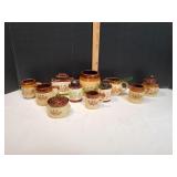 Vtg Sears & Roebuck Wheat Pattern Stoneware