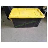X-Large Sterilite Storage Tote w/ Lid on Wheels