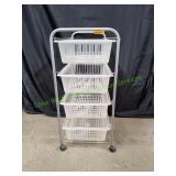 4-Tier Rolling Storage Cart