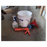 Caulk Gun, Oil Wrenches, Oil Can & More