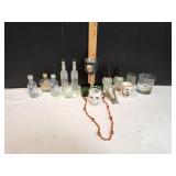 Lot of Vtg Liquor Bottles, Shot Glasses & More
