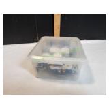 Small Tote of Electrical Receptacles