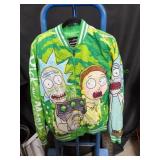Adult Swim Rick & Morty Member Only Jacket Sz S
