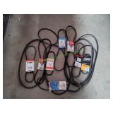Lot of Drive Belts & More