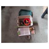 Tote w/Air Flow Register, Mouse Trap, Chain &