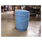 Blue Plastic Drum