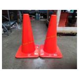 (2) Safety Cones