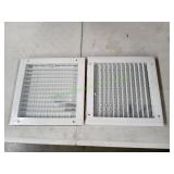 (2) ProSelect Aluminum Sidewall Floor Register