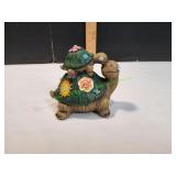 Solar Powered Garden Turtle Statue