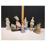 Vtg Figurines
