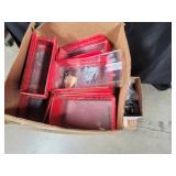 (18)Metal&(15)Plastic Organizing Shop Trays &