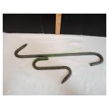 Vtg Meat Hooks