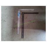 (2) Metal Carpenter Squares