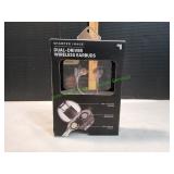 Sharper Image Dual Driver Wireless Earbuds