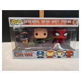 Funko POP! Marvel Captain America Civil War, 4pk