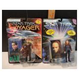 (2) Star Trek Action Figures