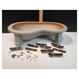 Teck Deck Del Mar Pool Fingerboard Skate Park Ramp