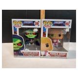 (2)Funko POP! Masters of the Universe Vinyls