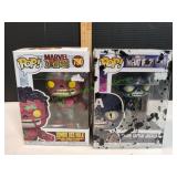 (2) Funko POP! Vinyl Bobble-Heads