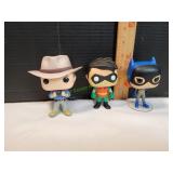 (3) Funko POP! Vinyl Bobble-Heads