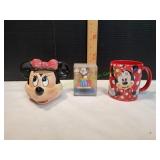 (2) Disney Minnie Mouse Mugs & More