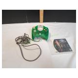 Vtg Sega Dreamcast Transparent Green Controller