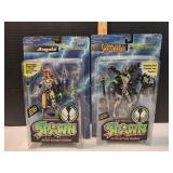 (2) McFarlane Spawn Deluxe Editon Action Figures