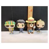 (4) Funko POP! Vinyl Bobble-Heads