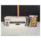 XBOX 360 Kinect Sensor w/ Game