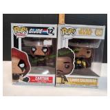 (2) Funko POP! Vinyl Bobble-Heads