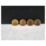 (4) 2000P Sacagawea $1 Coin