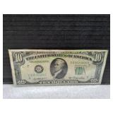 1950A US Federal Reserve $10 Bank Note
