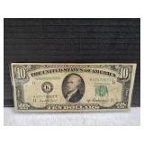 1950B US Federal Reserve $10 Bank Note