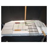Barbecue Grilling Baskets & Racks