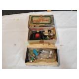 Vtg Singer Automatic Zigzagger & Accessories