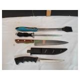 Camping Filet Knife, Chef Knife & More