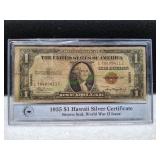 1935A $1 Hawaii Silver Certificate Brown Seal