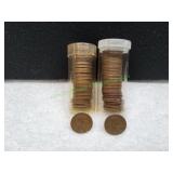(2) Tubes of Wheat Pennies