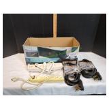 (2)Power Strips, (2)Dryer Cords & Extension Cords