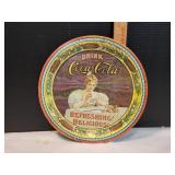 12" Vtg Drink Coca-Cola Tray