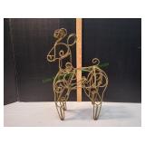 18" Metal Wire Christmas Dï¿½cor