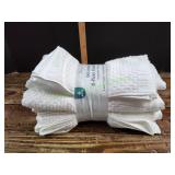 Wel Home 100% Cotton 6pc Towel Set, White